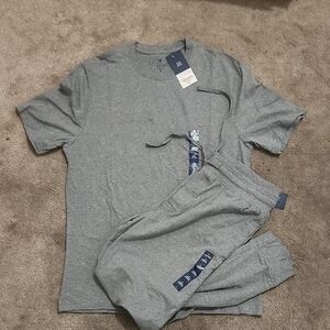 Champion Gray T-Shirt and Joggers Set